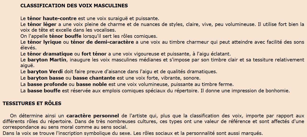 Technique vocale